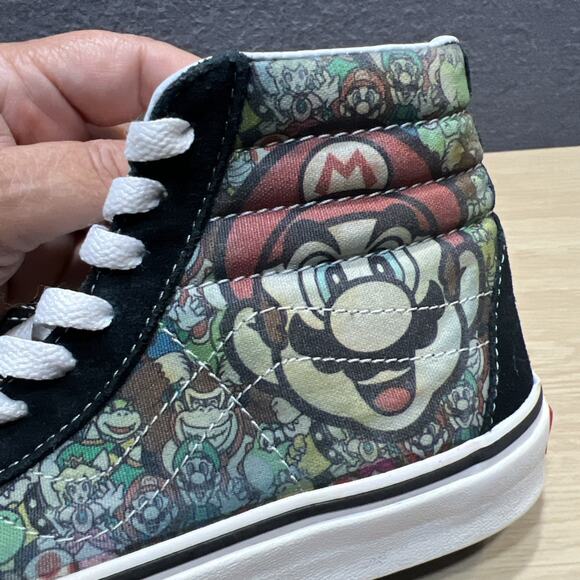 Vans Sk8-Hi X Nintendo Reissue Mario & Luigi Sneaker Men Size 4 Womens Size 5.5 main image 5